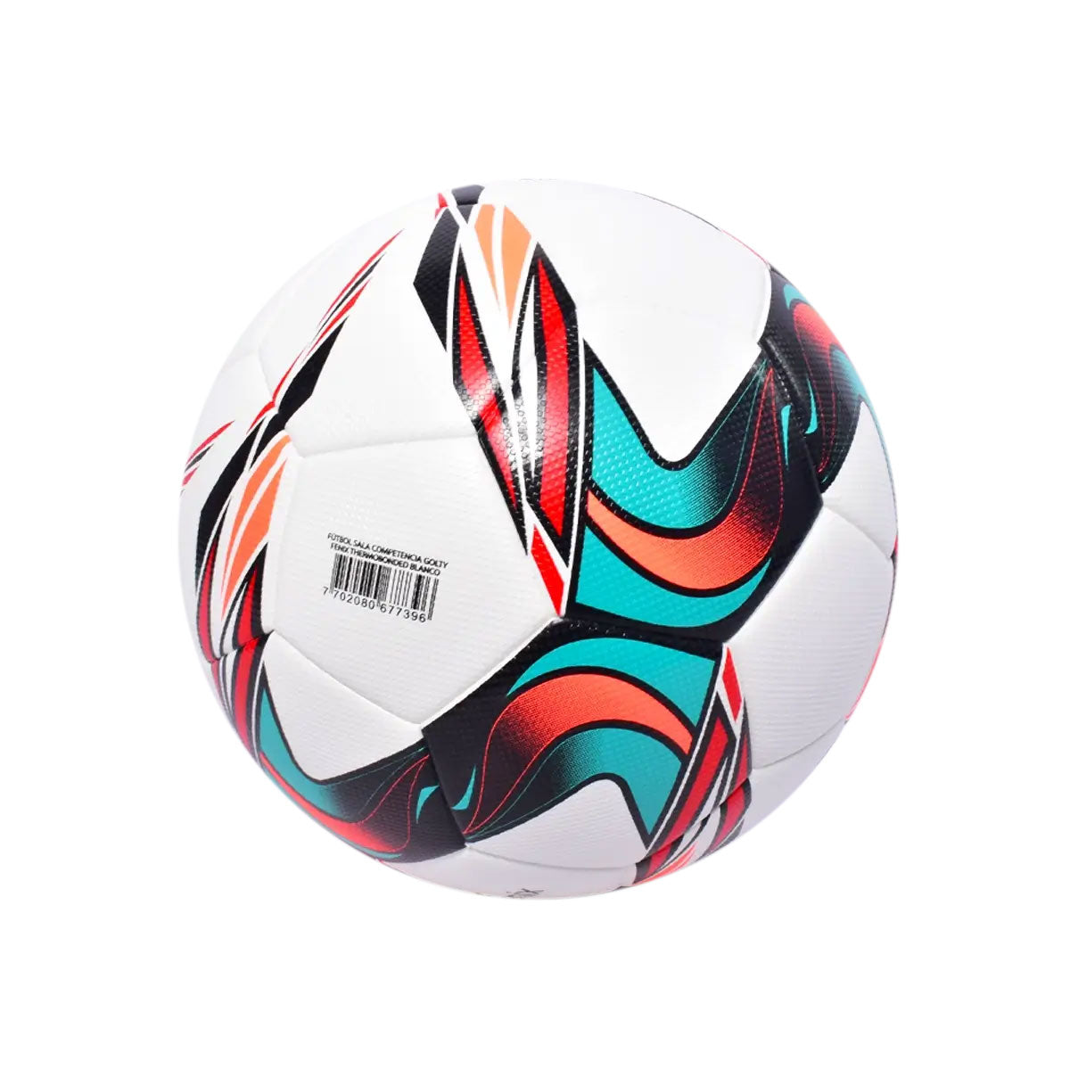 Balón de Fútbol Sala Oficial Golty Fénix Termosellado Blanco
