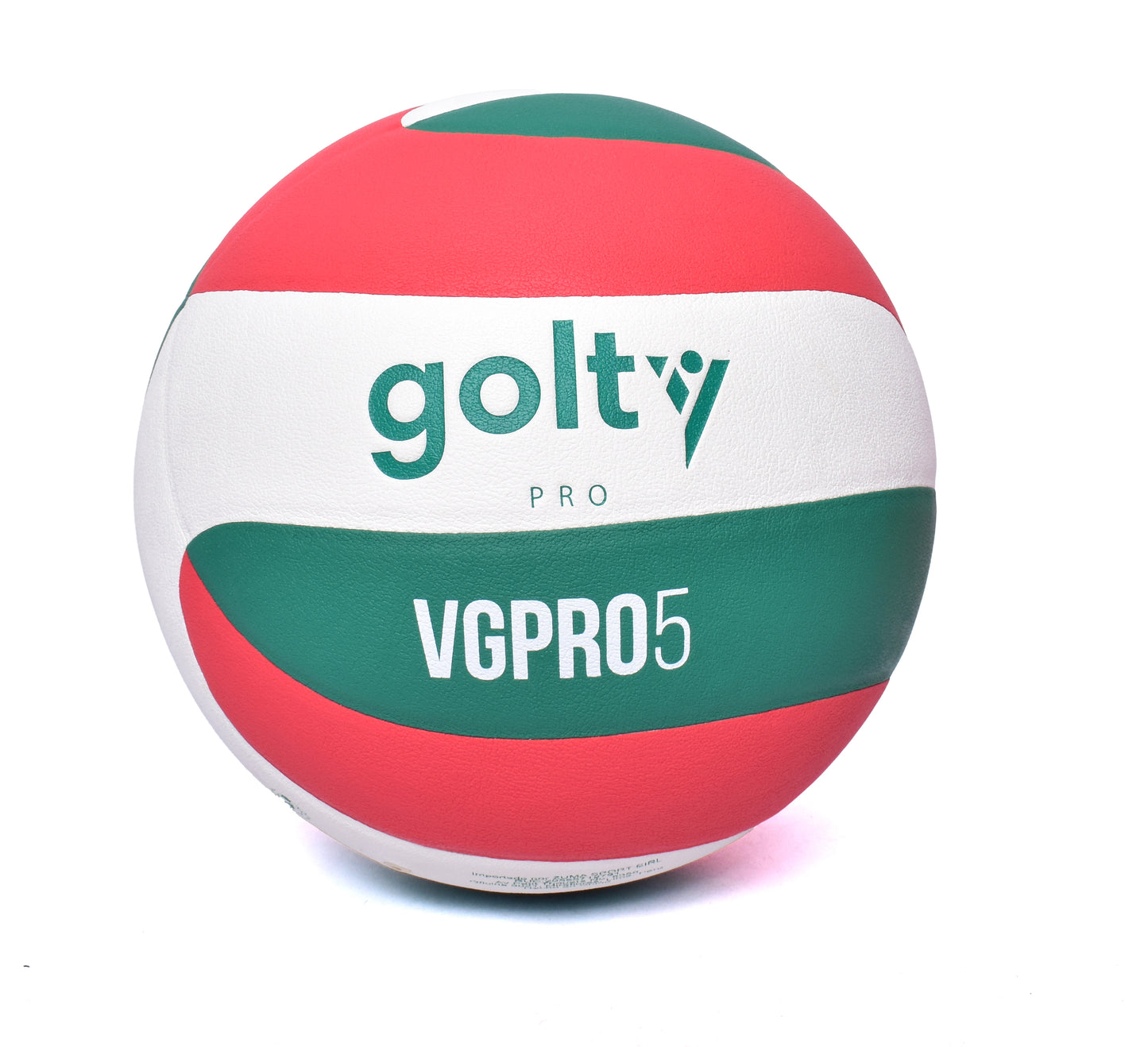 Balón Vóley VGPRO5 Pro Golty PU Composite Verde/Rojo
