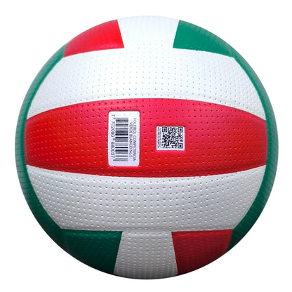 Balón Vóley Competencia Golty PVC Verde/Rojo