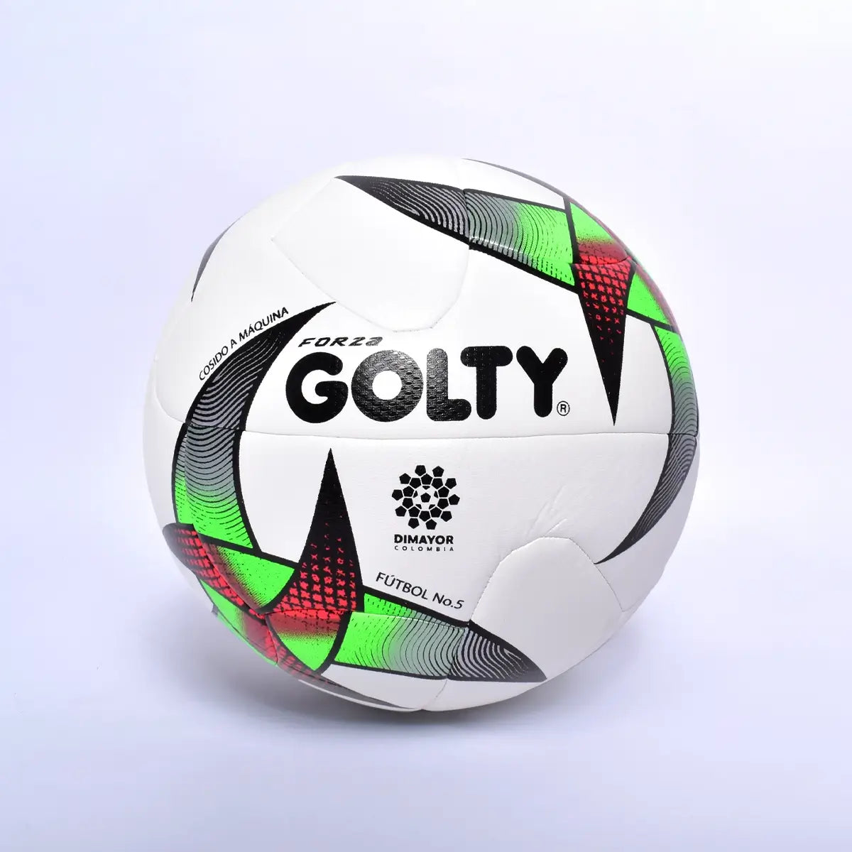 Balón Forza + Canillera Star Negro + Guante SuperSoccer Gris