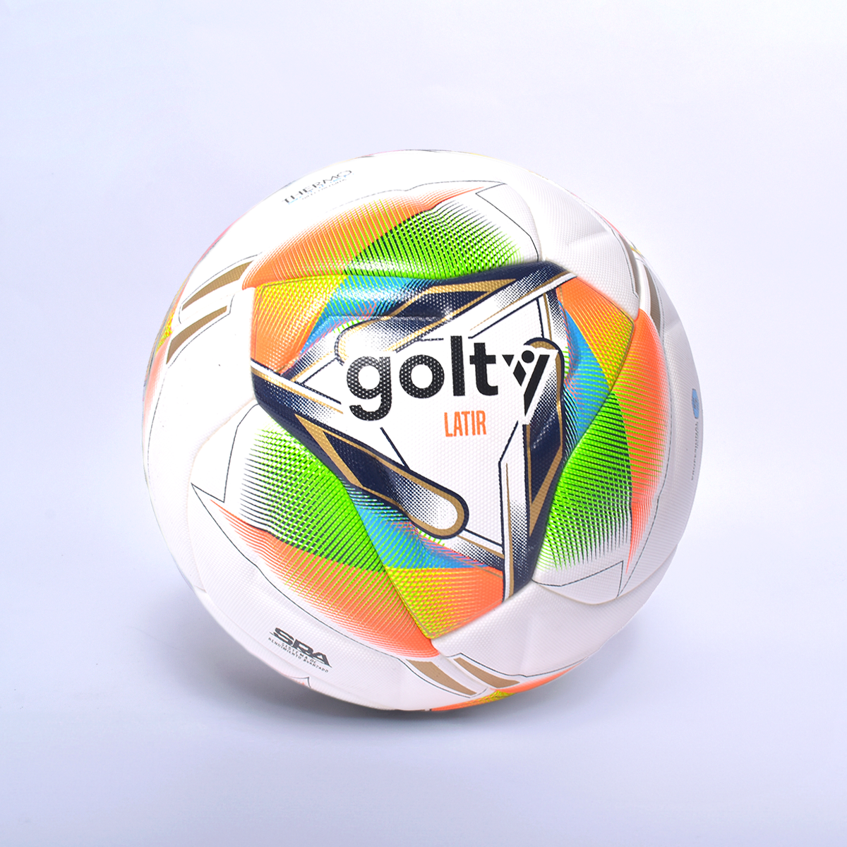Balón Latir Profesional + Canillera Latir Blanco + Guante Hyperfaster Latir Blanco