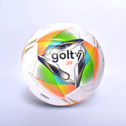 Balón Latir Profesional + Canillera Latir Azul + Guante Hyperfaster Latir Blanco