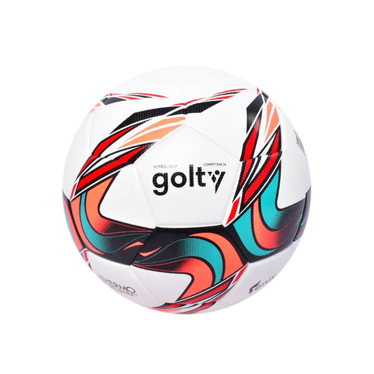 Balón de Fútbol Sala Oficial Golty Fénix Termosellado Blanco