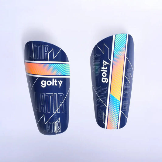 Canilleras de fútbol profesional Latir Azul