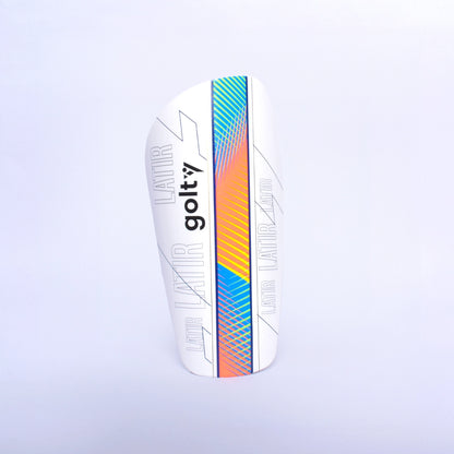 Canilleras de fútbol profesional Latir Blanco